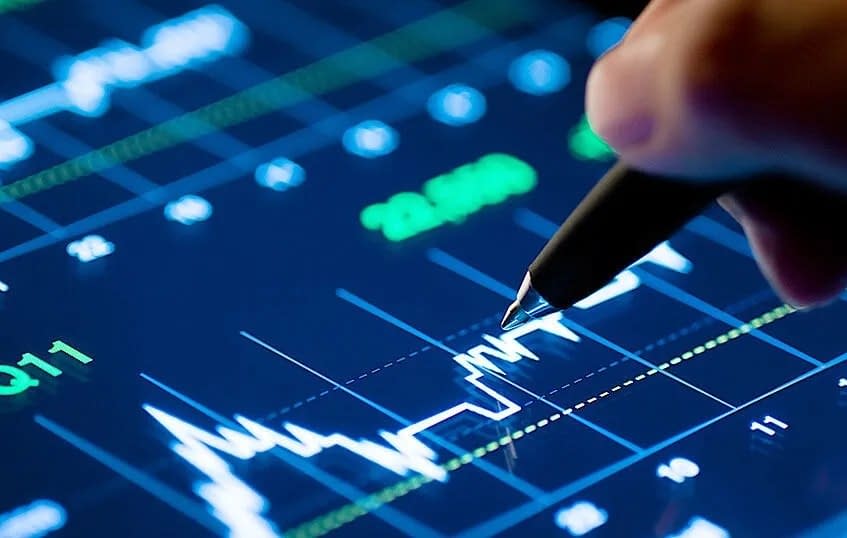 Finansies Toekoms Amerikaanse banke vennoot met Crypto